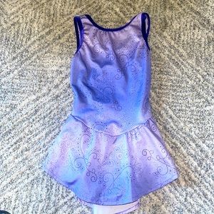 Purple figure skating/dance outfit for performance
